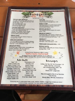 Menu photo 8 Miller's Landing Osage Beach, MO