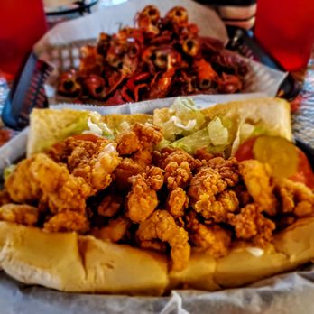 Kenner Seafood - Shrimp Poboy. So many shrimp. So good. - Seafood Near Me - Kenner, Louisiana Kenner Seafood - Shrimp Poboy. So many shrimp. So good. - Seafood Near Me - Kenner, Louisiana