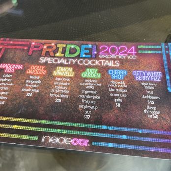insideOUT - PRIDE Cocktails - Lounges Near Me - San Diego, California insideOUT - PRIDE Cocktails - Lounges Near Me - San Diego, California