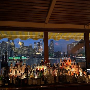 The River Café - View from the bar - New American Near Me - Brooklyn, New York The River Café - View from the bar - New American Near Me - Brooklyn, New York