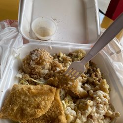 CK Hawaiian BBQ - Fried Mahi-Mahi & Kalua Pork