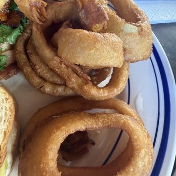 The Crooked Duck - Basket of Onion Rings - New American Near Me - Long Beach, California The Crooked Duck - Basket of Onion Rings - New American Near Me - Long Beach, California