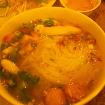 Noodle City - #47, rice noodles with seafood - Vietnamese Near Me - Goleta, California