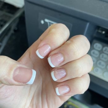 Kim's Nails - French gel manicure $30 - Nail Salons Near Me - Englishtown, New Jersey Kim's Nails - French gel manicure $30 - Nail Salons Near Me - Englishtown, New Jersey