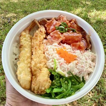 Domo Cafe Kahala - Spicy Tempura bowl - Sushi Bars Near Me - Honolulu, Hawaii Domo Cafe Kahala - Spicy Tempura bowl - Sushi Bars Near Me - Honolulu, Hawaii