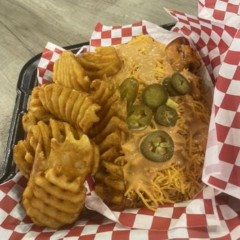 Hangry Joe's Hot Chicken - Waffle Fries, Loaded Mac and Cheese - Chicken Wings Near Me - West Melbourne, Florida Hangry Joe's Hot Chicken - Waffle Fries, Loaded Mac and Cheese - Chicken Wings Near Me - West Melbourne, Florida