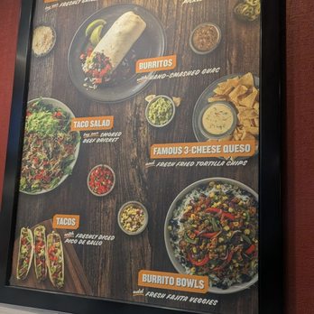 QDOBA Mexican Eats - Visual menu display - Mexican Near Me - Bay Shore, New York