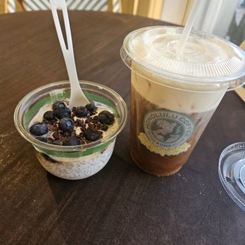 Honolulu Coffee - Moana Surfrider - Mango cold foam cold brew and chia pudding - Coffee & Tea Near Me - Honolulu, Hawaii Honolulu Coffee - Moana Surfrider - Mango cold foam cold brew and chia pudding - Coffee & Tea Near Me - Honolulu, Hawaii