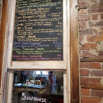 The Sawhorse Cafe - Menu - Breakfast & Brunch Near Me - Williamsport, Pennsylvania