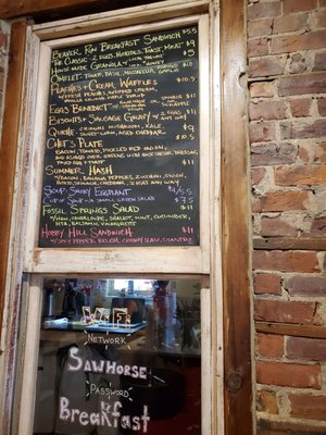 Menu photo 2 The Sawhorse Cafe Williamsport, PA