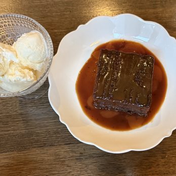 Monarch & Lion - Date Sticky Toffee Cake - British Near Me - Chicago, Illinois Monarch & Lion - Date Sticky Toffee Cake - British Near Me - Chicago, Illinois