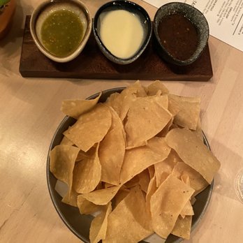 La Capital MX - Complimentary tri dips and chips - New Mexican Cuisine Near Me - Charlotte, North Carolina