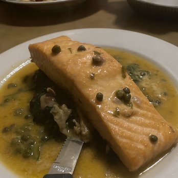 Fiorella - Salmon piccata - Italian Near Me - Lake Worth, Florida Fiorella - Salmon piccata - Italian Near Me - Lake Worth, Florida