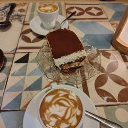 Eusebi Deli - Tiramisu and macchiato