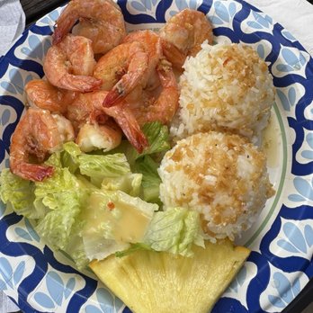 Jenny's Shrimp - Butter garlic shrimp - Food Trucks Near Me - Haleiwa, Hawaii