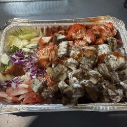 Chicken and Lamb Mix Platter Chicken and Lamb Mix Platter