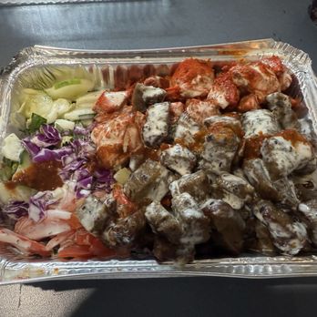 Baba’s Halal - Chicken and Lamb Mix Platter - Halal Near Me - Jacksonville, Florida Baba’s Halal - Chicken and Lamb Mix Platter - Halal Near Me - Jacksonville, Florida