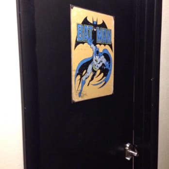 Bumblebees BBQ and Grill - Men's restroom sign...cause I'm always batman - New American Near Me - Midvale, Utah