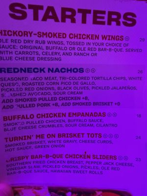 Menu photo 3 Ole Red Las Vegas, NV Menu photo 3 Ole Red Las Vegas, NV
