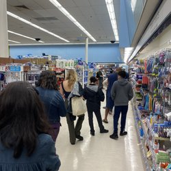 Walgreens - Midway in line.  So double it !