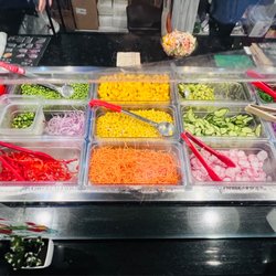 Poketo - Veggie section - very fresh!!!
