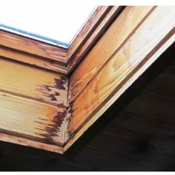 Prospective Home Inspections - Water leaking from a skylight - Home Inspectors Near Me - Naperville, Illinois