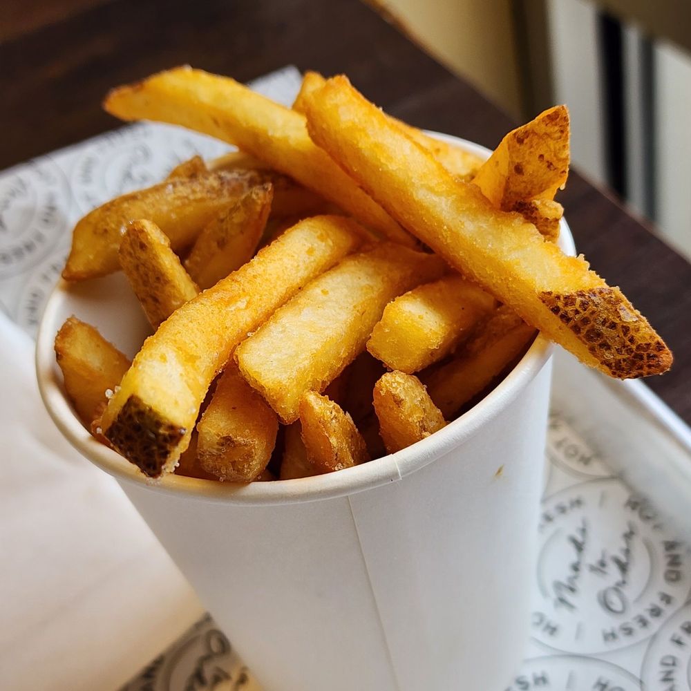 Patty Shack - Natural cut (skin on frozen) fries included with burgers - Burgers Near Me - Milwaukee, Wisconsin