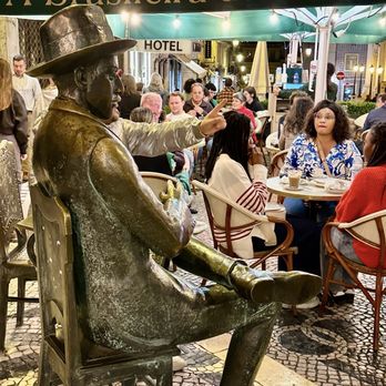 A Brasileira - outside sitting - Cafes Near Me - Lisbon, 11