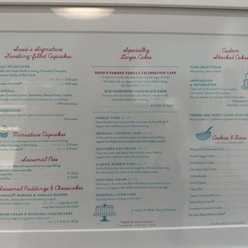 SusieCakes - Del Mar - Menu - Bakeries Near Me - San Diego, California SusieCakes - Del Mar - Menu - Bakeries Near Me - San Diego, California