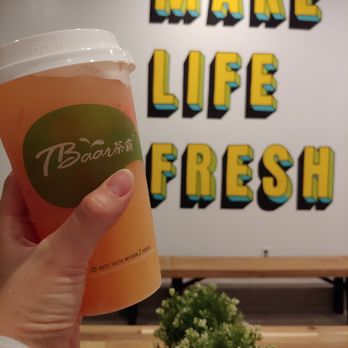 TBaar - Grapefruit and Yogurt - Bubble Tea Near Me - North Bethesda, Maryland TBaar - Grapefruit and Yogurt - Bubble Tea Near Me - North Bethesda, Maryland