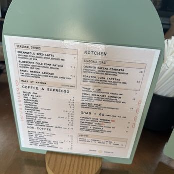 Verve Coffee Roasters - Menu - Coffee & Tea Near Me - West Hollywood, California Verve Coffee Roasters - Menu - Coffee & Tea Near Me - West Hollywood, California