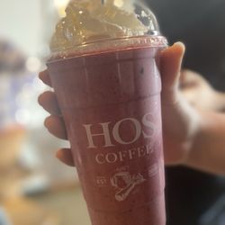 Hos Coffee - Berry smoothie large