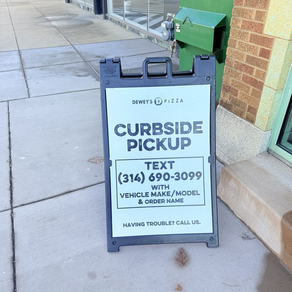 Curbside pickup Curbside pickup