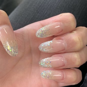 Prince Nails - cute glitter tips ~~~ - Nail Salons Near Me - Bell, California Prince Nails - cute glitter tips ~~~ - Nail Salons Near Me - Bell, California