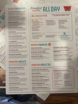 Menu photo 6 Village Inn Avondale, AZ Menu photo 6 Village Inn Avondale, AZ