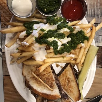 Sixty Six Acres - Patty melt with "really good fries" - Cocktail Bars Near Me - Albuquerque, New Mexico Sixty Six Acres - Patty melt with "really good fries" - Cocktail Bars Near Me - Albuquerque, New Mexico