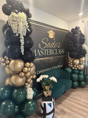 Sade’s Luxe Celebration - Elegant graduation celebration curated by Soleil Signature Experiences — luxury décor, rich tones, and elevated details. Sade’s Luxe Celebration - Elegant graduation celebration curated by Soleil Signature Experiences — luxury décor, rich tones, and elevated details.