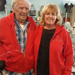 The Bling Boutique - We strive to keep customers happy,  men included! Love their matching bling sweatshirts