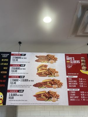 Menu photo 2 Dave's Hot Chicken Owings Mills, MD