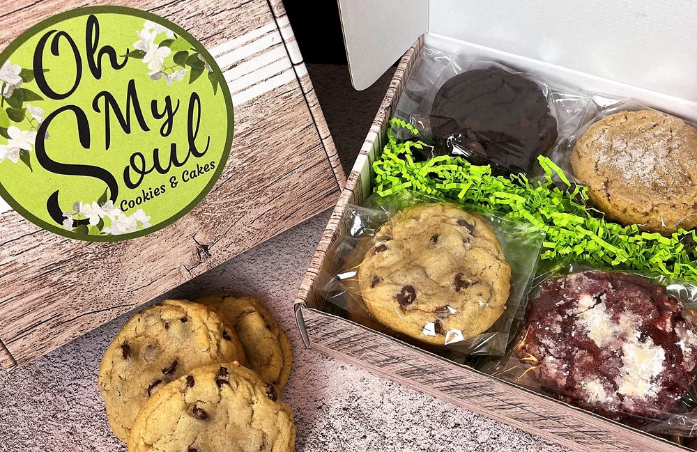 Oh My Soul Cookies & Cakes Logo