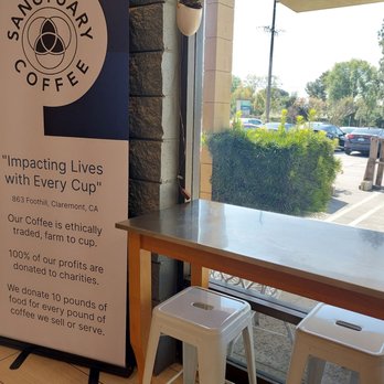 Sanctuary Coffee - Donating food for coffee sold - Community Service/Non-Profit Near Me - Claremont, California Sanctuary Coffee - Donating food for coffee sold - Community Service/Non-Profit Near Me - Claremont, California