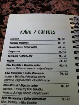 Menu photo 3 Grand Café Orient Prague, PR