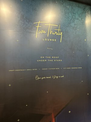 Menu photo 5 Five Thirty Lounge Knoxville, TN
