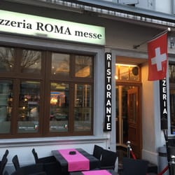 Restaurant Pizzeria ROMA Basel - Restaurant is across the street from the convention center (Messeplatz)