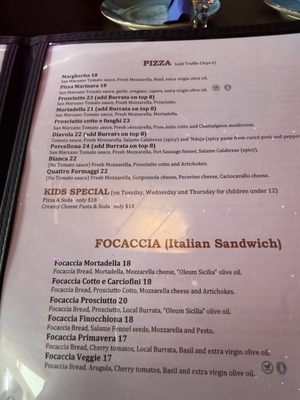 Menu photo 1 Visionarium Live Italian South Pasadena, CA Menu photo 1 Visionarium Live Italian South Pasadena, CA
