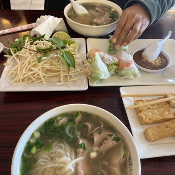 Pho Daily - P13. Pho with Rare Steak and Well-done Brisket A07. Spring Rolls Shrimps S09. Deep Fried Tofu - Vietnamese Near Me - Gardena, California Pho Daily - P13. Pho with Rare Steak and Well-done Brisket A07. Spring Rolls Shrimps S09. Deep Fried Tofu - Vietnamese Near Me - Gardena, California