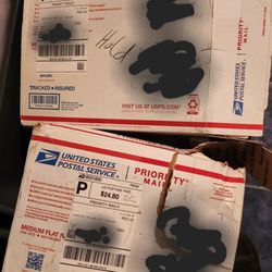 US Post Office - Success!! We shipped our dirty laundry home successfully.