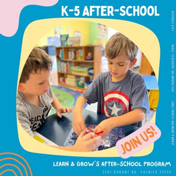 Learn & Grow Pre-School - Child Care & Day Care Near Me - Valrico, Florida