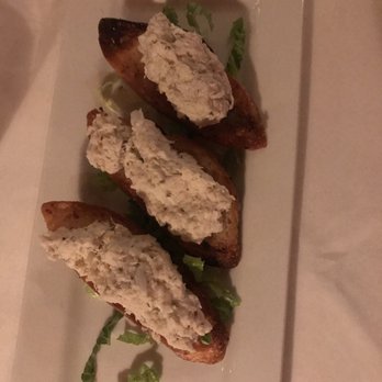 Bistro 44 - Crab toast appetizer from the pre-theater special menu! - New American Near Me - Northport, New York Bistro 44 - Crab toast appetizer from the pre-theater special menu! - New American Near Me - Northport, New York