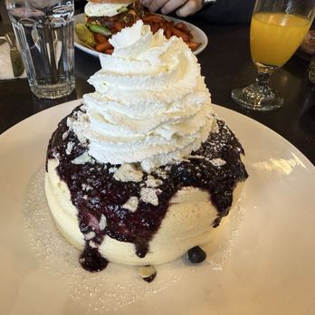 Lady C’s - Blueberry cheesecake soufflé pancakes - Breakfast & Brunch Near Me - Westlake Village, California Lady C’s - Blueberry cheesecake soufflé pancakes - Breakfast & Brunch Near Me - Westlake Village, California